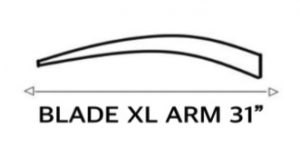 Blade XL Tower Mirror Arm Measurements - Samson Sports